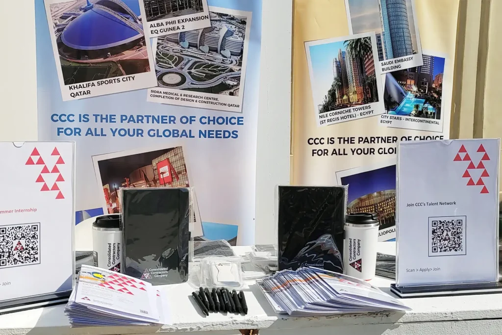 CCC Egypt Connects with Future Engineers at Cairo University Employment Fair