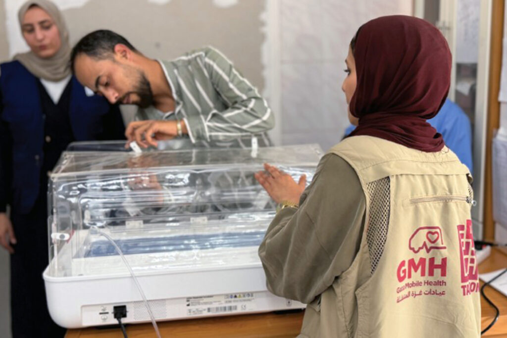 CCC Supports Delivery of Life-Saving Neonatal Incubators to Gaza